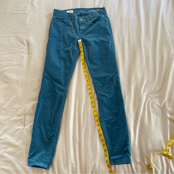 GAP Pants - GAP 1969 Corduroy Women’s Skinny Pants Size 25 Blue